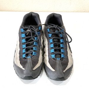 NIKE AIR MAX Grey Blue Shoe (size 11)